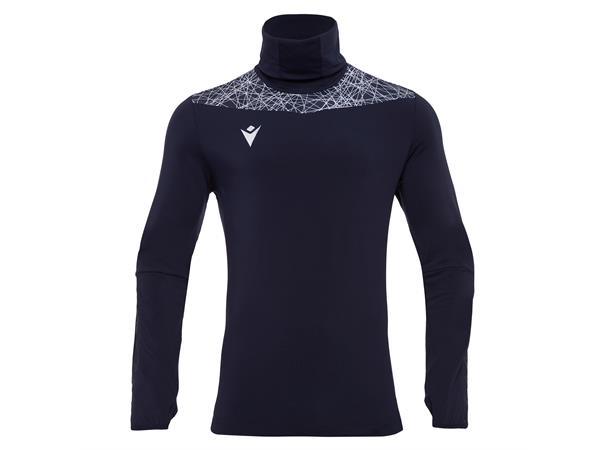 Kolyma Training Top NAVY/HVIT L Høyhalset tekninsk treningstop - Unisex 