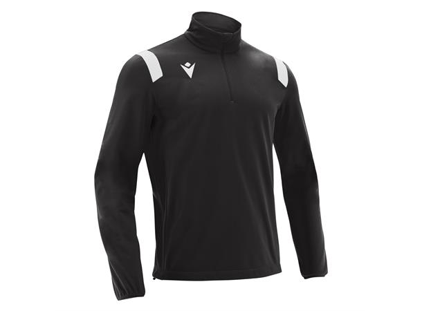 Gange 1/4 Zip Top BLK/WHT XXL Teknisk treningsgenser - Unisex 