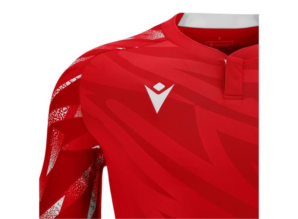 Themis Eco Match Day Shirt RED/WHT XS Teknisk spillerdrakt i ECO-tekstil 