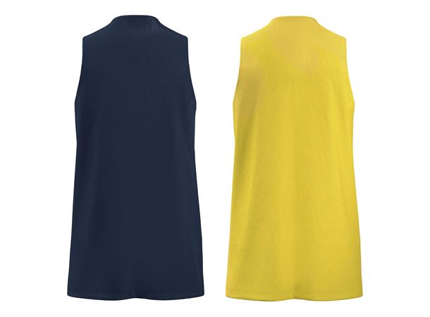 Idaho Reversible Shirt NAV/YEL 3XL Vendbar teknisk basketdrakt - Unisex 