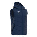 Duality Hooded Bomber Jacket NAV XXS Jakke med avtagbare ermer - Unisex